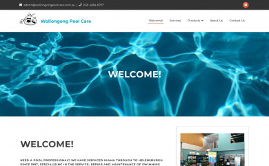 wollongongpoolcare.com.au screenshot