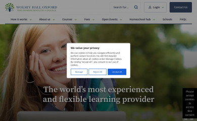 wolseyhalloxford.org.uk screenshot