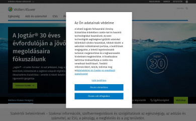 wolterskluwer.hu screenshot