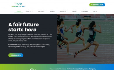 womenatthetable.net screenshot