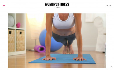 womensfitnessandstyle.com screenshot