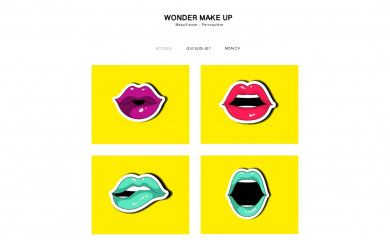wondermakeup.fr screenshot