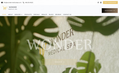 wondermedicalspa.com screenshot