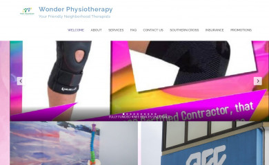 wonderphysio.co.nz screenshot