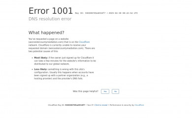worcestercountymediation.com screenshot