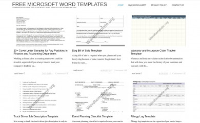 wordtemplate.org screenshot