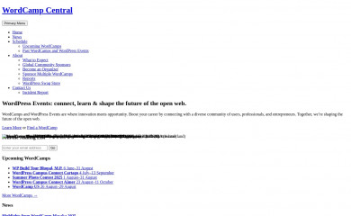 wordcamp.org screenshot