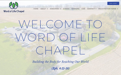 wordoflifechapel.org screenshot