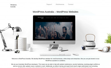 wordpressaustralia.com screenshot