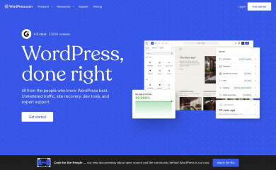 http://wordpress.com screenshot