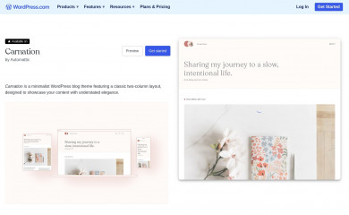 Carnation screenshot