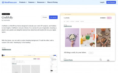 https://wordpress.com/theme/craftfully screenshot