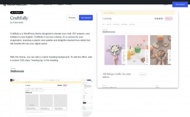 https://wordpress.com/theme/craftfully screenshot