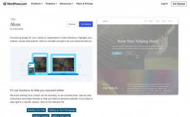 https://wordpress.com/theme/alves screenshot