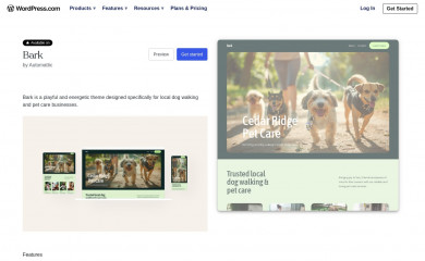 https://wordpress.com/theme/bark screenshot