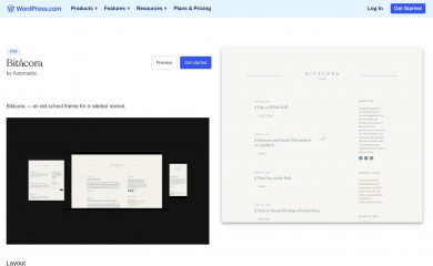 https://wordpress.com/theme/bitacora screenshot