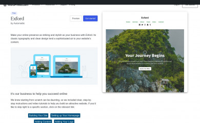 https://wordpress.com/theme/exford screenshot