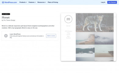 Monet screenshot