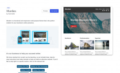 https://wordpress.com/theme/morden screenshot