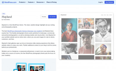 https://wordpress.com/theme/mayland screenshot