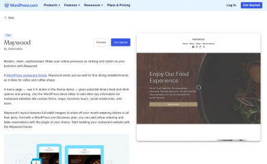 https://wordpress.com/theme/maywood screenshot