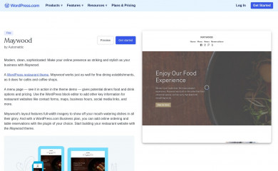 https://wordpress.com/theme/maywood screenshot