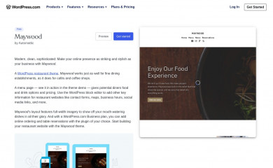 https://wordpress.com/theme/maywood screenshot