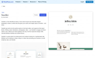 Seedlet screenshot