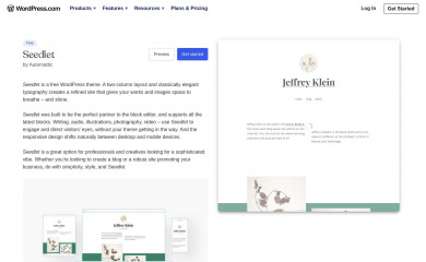 https://wordpress.com/theme/seedlet screenshot