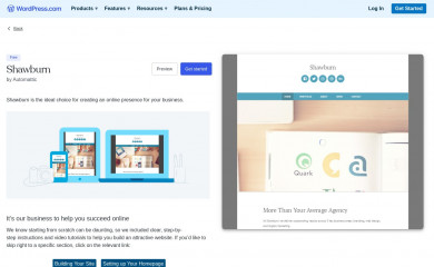 https://wordpress.com/theme/shawburn screenshot