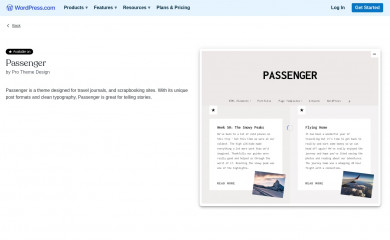 Passenger screenshot