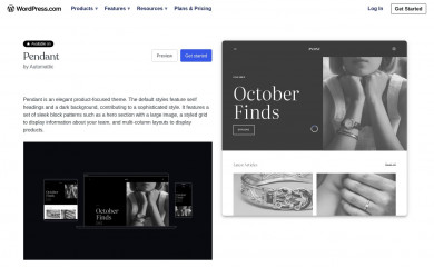 https://wordpress.com/theme/pendant screenshot