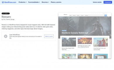 https://wordpress.com/theme/romero/ screenshot