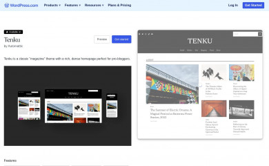 https://wordpress.com/theme/tenku/ screenshot