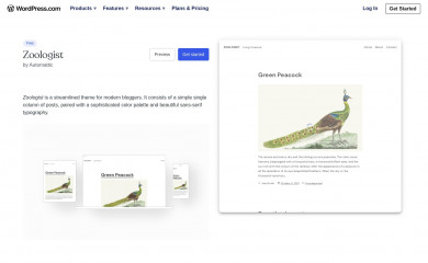 https://wordpress.com/theme/zoologist screenshot