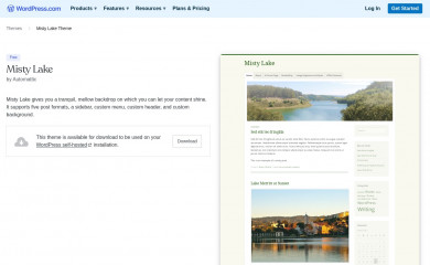 https://wordpress.com/themes/misty-lake/ screenshot