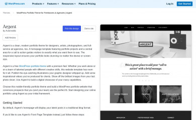 https://wordpress.com/themes/argent/ screenshot