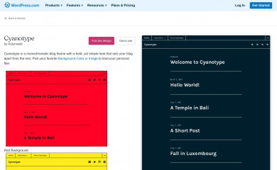https://wordpress.com/themes/cyanotype/ screenshot