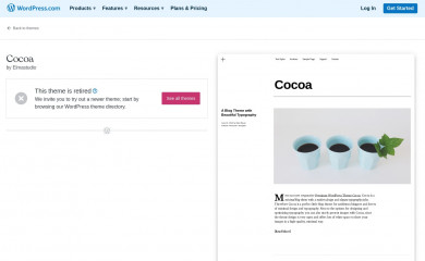 Cocoa screenshot