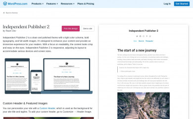 http://wordpress.com/themes/independent-publisher-2 screenshot