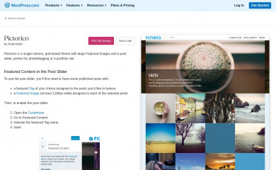 https://wordpress.com/themes/pictorico/ screenshot