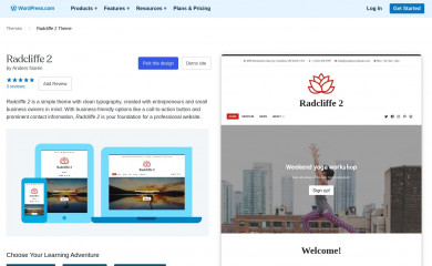 https://wordpress.com/themes/radcliffe-2/ screenshot