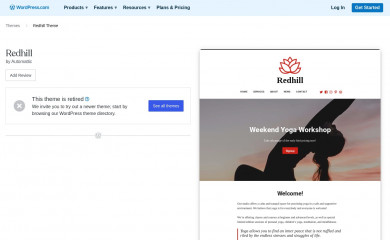 https://wordpress.com/themes/redhill/ screenshot