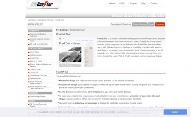 http://wordpress.dwbooster.com/themes/food-diet screenshot