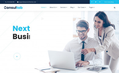 https://wordpress.iqonic.design/consultab_bakery/ screenshot