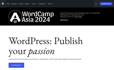 Wordpress screenshot