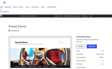 http://wordpress.org/extend/themes/twentyeleven screenshot