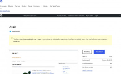 https://wordpress.org/themes/ar/ screenshot