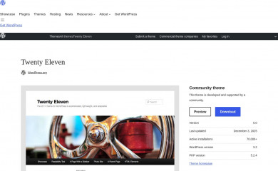 https://wordpress.org/themes/twentyeleven/ screenshot