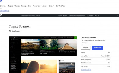 https://wordpress.org/themes/twentyfourteen/ screenshot